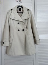 Zara White Coat Size s