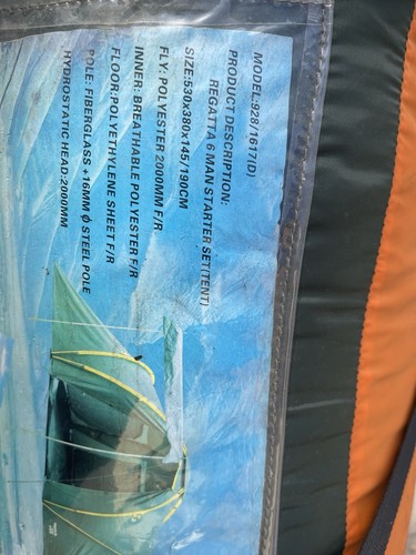 Man lightweight tent used - 6,