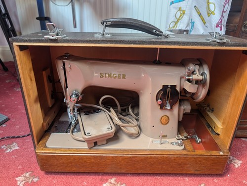Vintage singer 201k sewing - vintage,