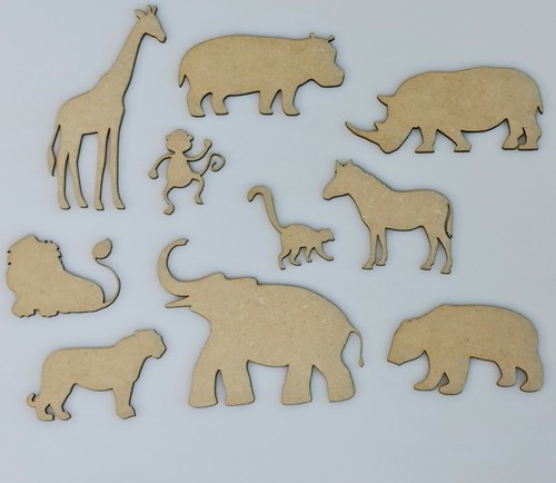 Wooden mdf zoo - mdf, animal