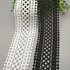 Crocheted Lace Fabric Trim