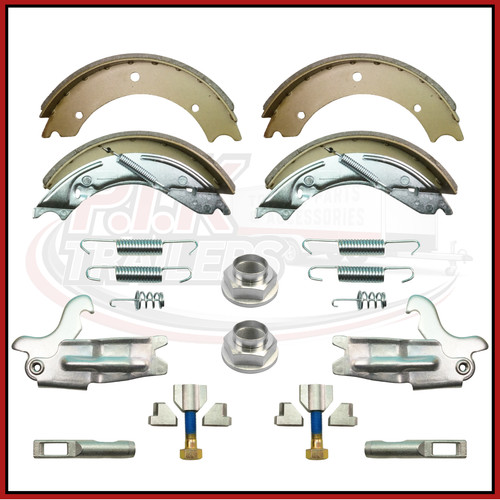 Single axle brake shoes - 1,