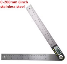 Digital Protractor 200mm Inclinometer Goniometer Angle Level Measuring tool