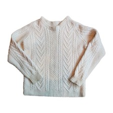 Vintage Aran Cable Hand Knit