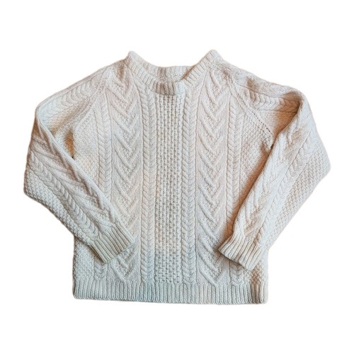 Vintage aran cable hand knit - hand,