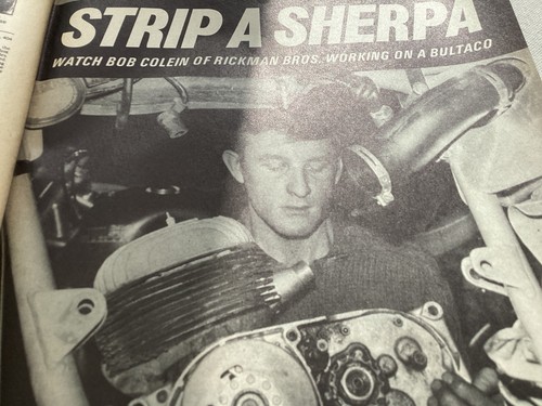 Bultaco sherpa rickman - sherpa, engine