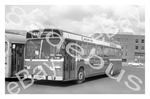 Bus photograph midland red nbc - midland,