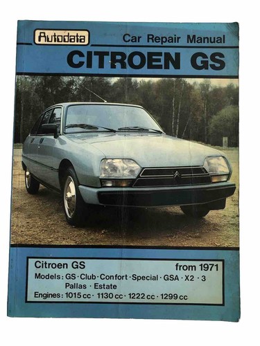 Citroen autodata repair - citroen, gs