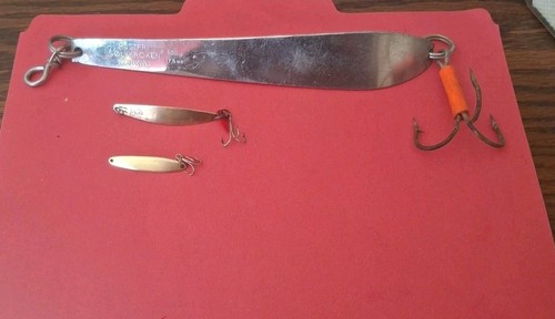 Vtg cod fish lures - cod/fish,