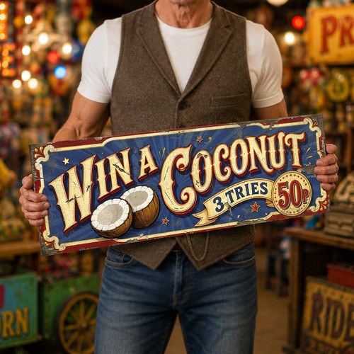 Win coconut wooden - win,