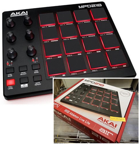 Akai mpd218 feature packed - mpd218, feature-packed