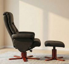 Swift Black Leather Swivel