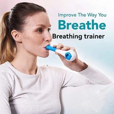 Natural Breathing Exerciser Trainer For Lung Strength Respiratory Therapy