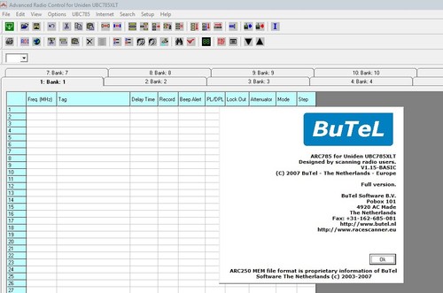 Uniden ubc785xlt scanner - uniden,