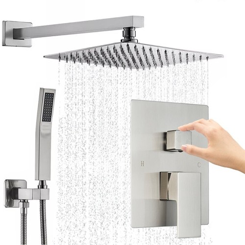 Bathroom shower faucet - 12",