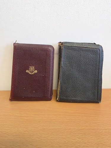 1950 leather bound - leather, bibles