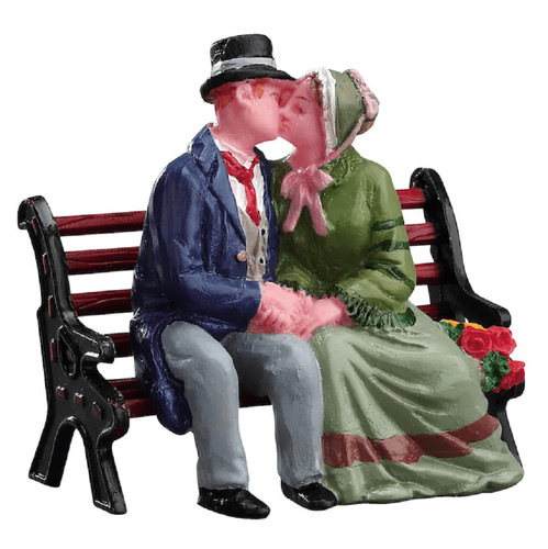 Lemax figurines the kiss - lemax,