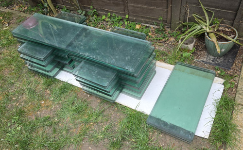Tempered glass for - glass, shelving
