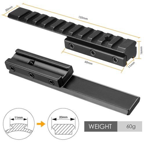 Scope rail adapter mount 11mm - rail,