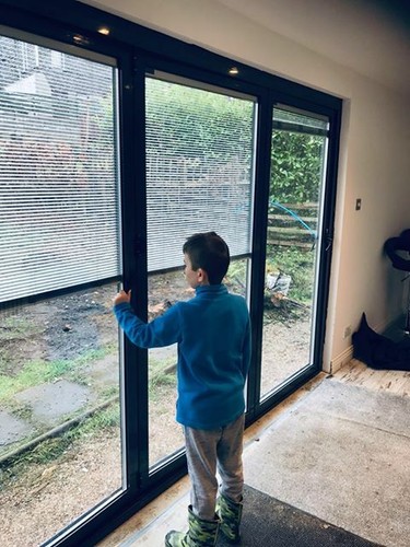 New aluminium fold doors - aluminium,