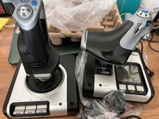 Logitech Saitek Pro Flight X52 Flight System - Joystick & Throttle Controller *only 2x ben.