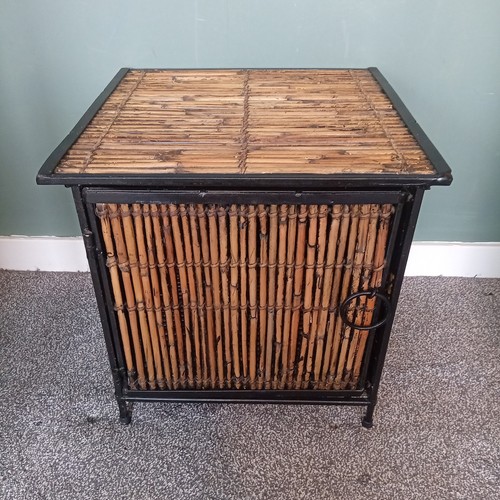 Vintage mid century rattan - vintage,