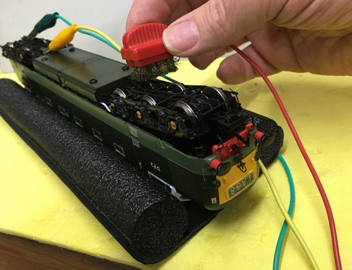Gauge locomotive servicing - gauge,