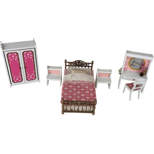 Lundby 1970s dollhouse bedroom - lundby,