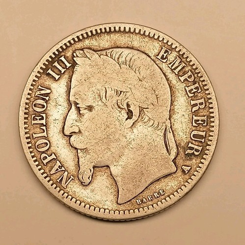 1868 franc napoleon - napoleon, iii