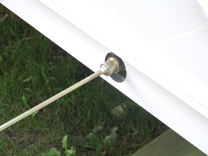 19mm caravan corner steady - caravan,