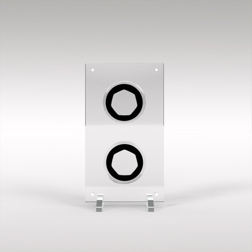 Coin perspex acrylic display - coin, perspex/acrylic