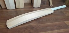 Grade 1/2/3 English Willow Plain Cricket Bats with Grip Long Blade Adult sizes