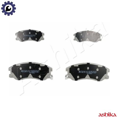 Brake pad set disc - set,