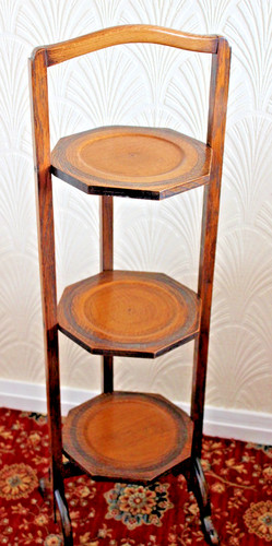 Vintage foldable wooden 3 - foldable,