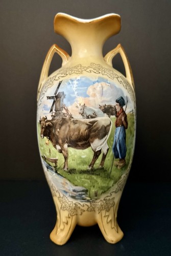 Antique bavaria vase hand - bavaria,