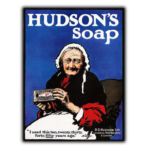 Hudson soap metal - hudson's,