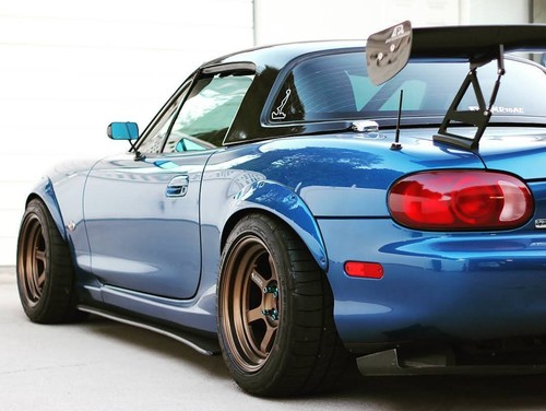 Mazda mx5 mk2 side - mazda,