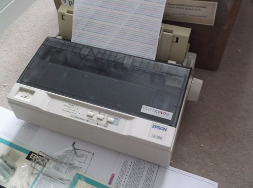 Epson lx300 colour - and, black