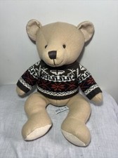 House Of Fraser Limited Edition Fraser Bear 2005 Russ Berrie Jumper 15”