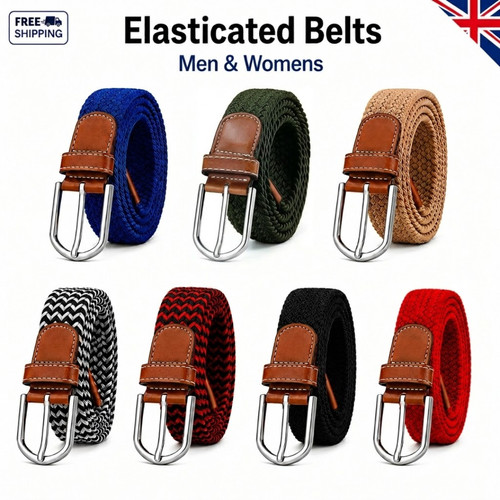 Elastic braided belt stretch - elastic,