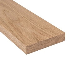 0.9M Solid Oak Door Threshold