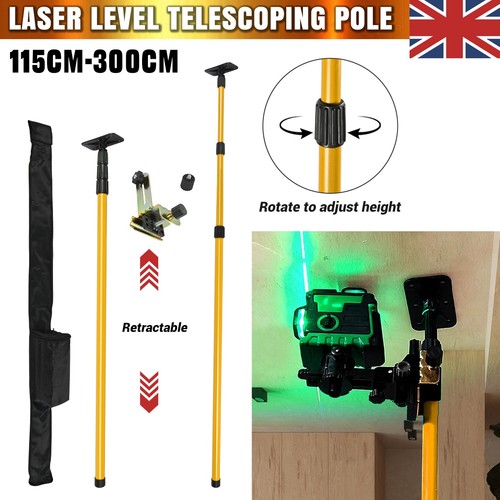 Telescopic laser level - 3m,