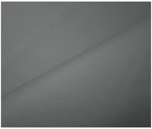 Grey smooth faux leather - smooth,