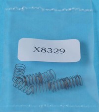 HORNBY SPRINGS FOR BOGIES + DRAWBARS x 10 NEW SPARES incorrectly labelled X8329