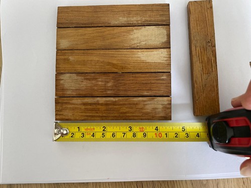 Reclaimed wood parquet finger - reclaimed,