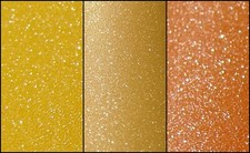 Frosted Glitter Yellow/Orange