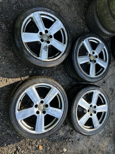 Audi alloy wheels tyres - 18”,