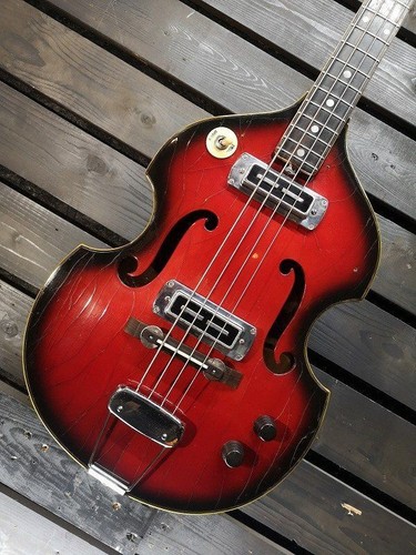 Teisco violin bass japan - violin,