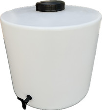 110 litre round heavy duty water container tank-dosing tank-garden-valeting-fish