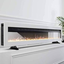 LED Fireplace Media Wall Fire